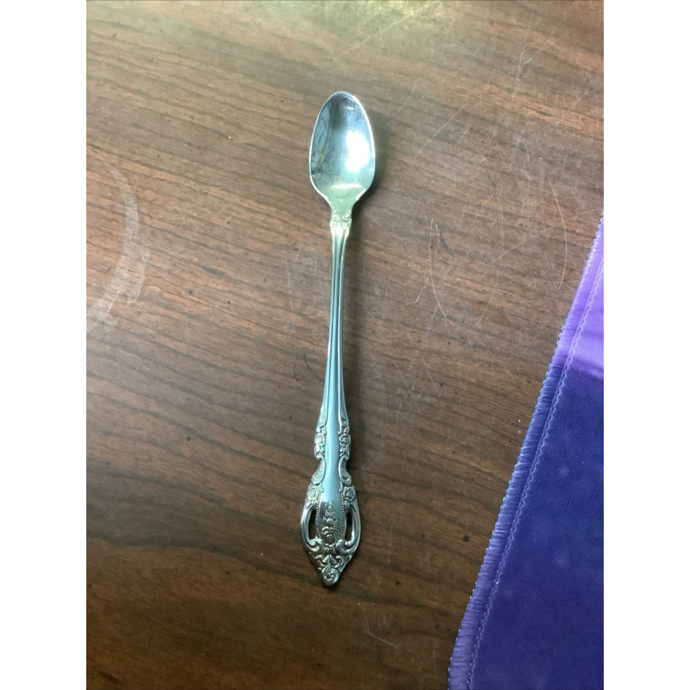 Oneida Community Brahms Stainless Iced Tea Stirrer Spoon
